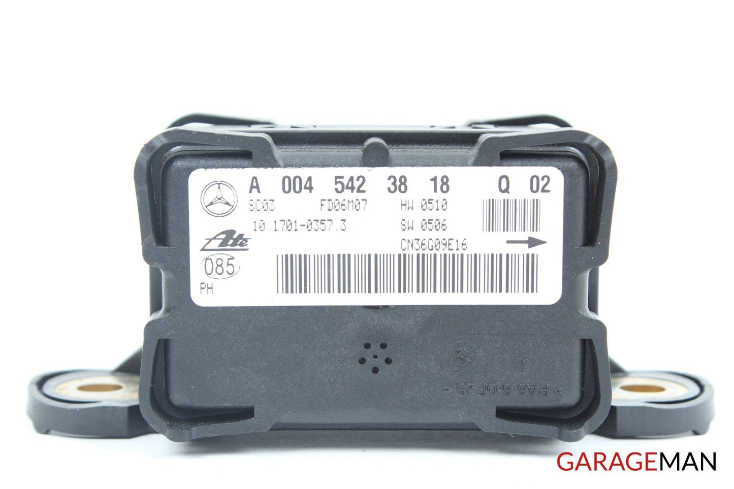 06-09 Mercedes W164 ML63 AMG R350 GL550 Yaw Turn Rate Sensor 0045423818 OEM