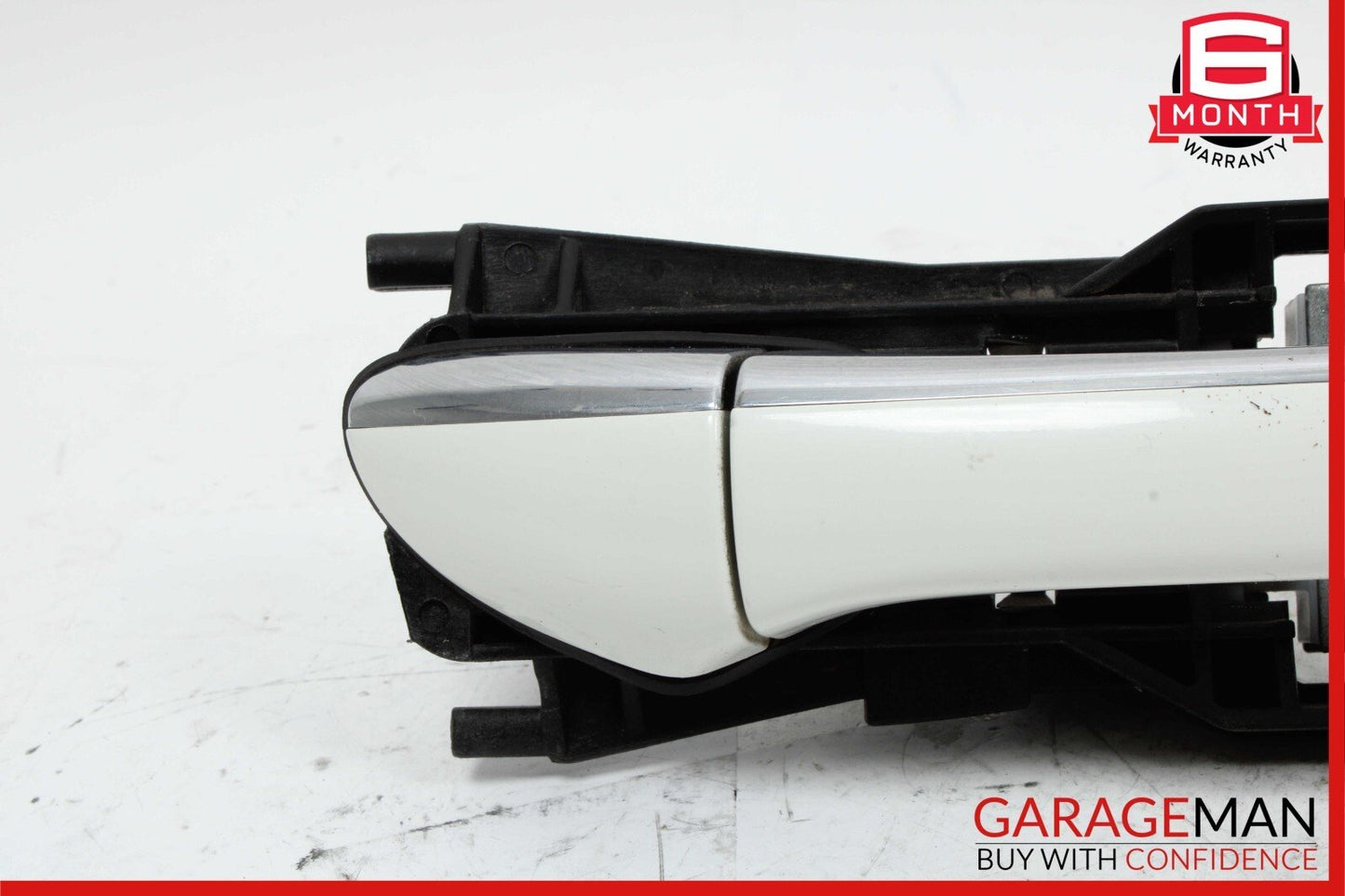 03-09 Mercedes W211 E350 E500 Front Right Exterior Door Handle Calcite White