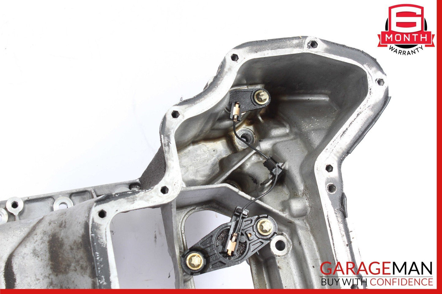 06-11 Mercedes W204 C300 Engine Upper Oil Sump Baffle Pan 2720142102 OEM