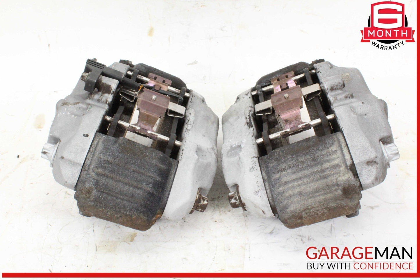 07-14 Mercedes W221 S400 Hybrid Front Right & Left Brake Caliper Calipers Set