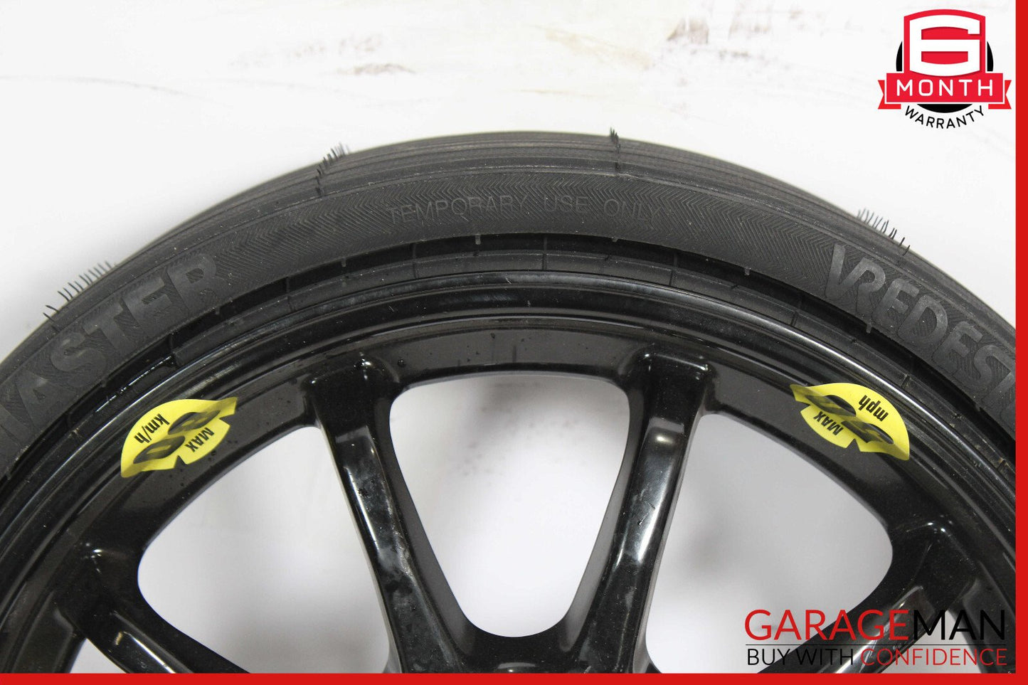 Mercedes R230 SL500 SL550 Emergency Spare Tire Wheel Donut Rim 17" 17 OEM