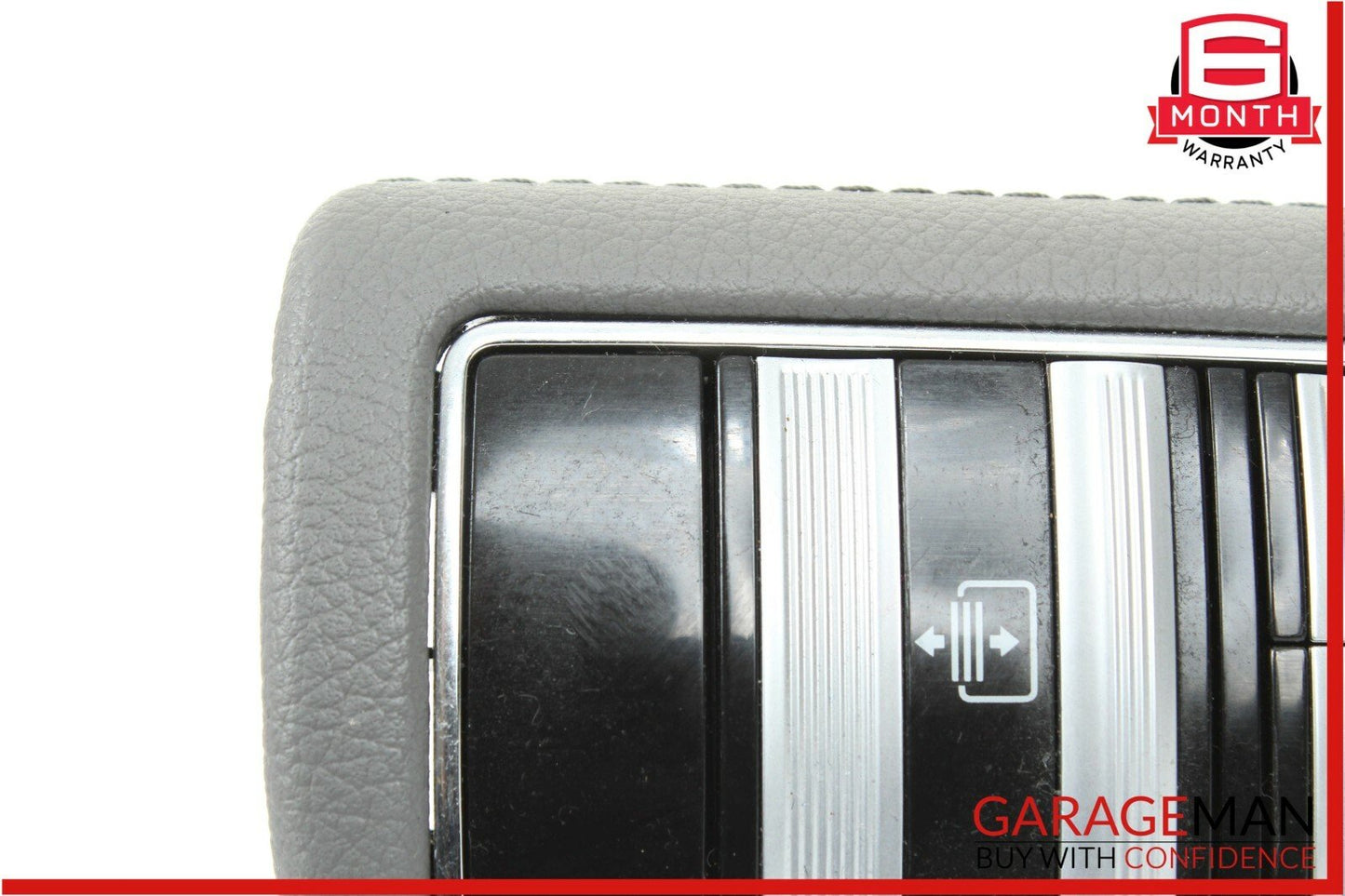 07-13 Mercedes W221 S550 Rear Right Side Door Window Switch Control Trim Grey