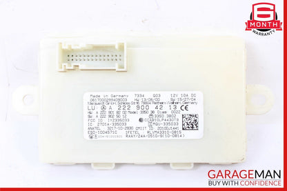 14-19 Mercedes W205 C300 S550 GLC350 Keyless Go Entry Control Module Unit OEM