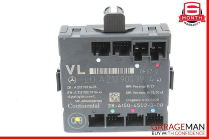 08-14 Mercedes W204 C300 C350 Front Left Side Door Control Module 2129003914 OEM