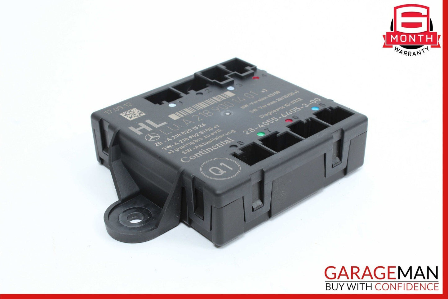 08-18 Mercedes CLS400 CLS550 C250 E350 Rear Left Door Control Module Unit