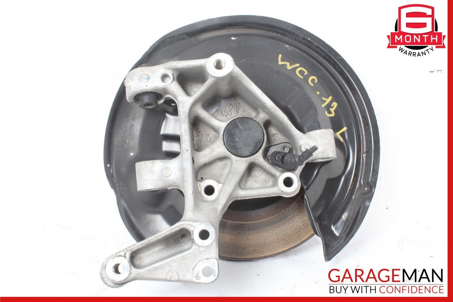 09-17 Volkswagen CC Rear Left Driver Side Spindle Knuckle Wheel Hub Bearing