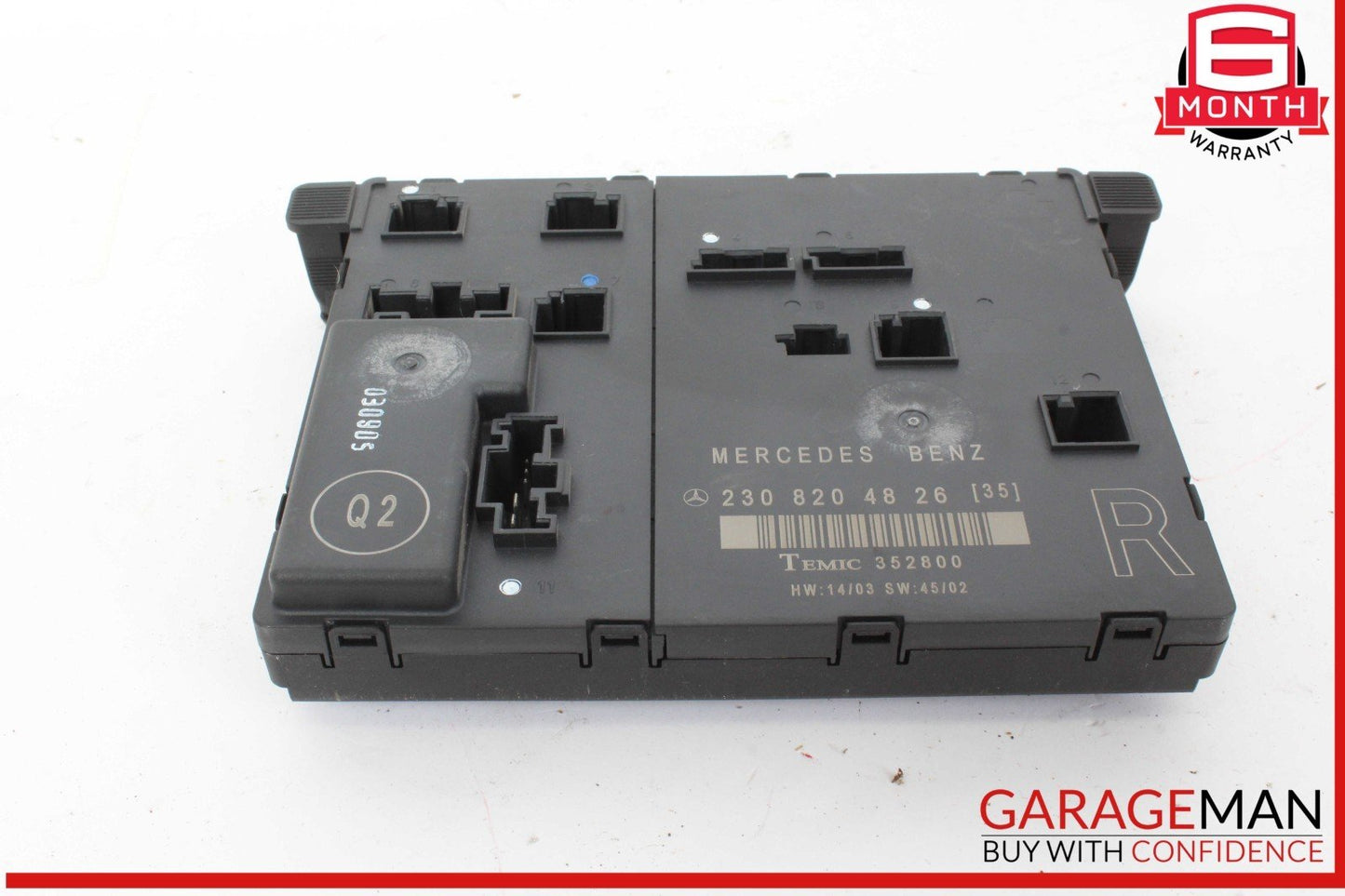 03-12 Mercedes R230 SL500 SL55 SL600 Front Right Side Door Control Module OEM