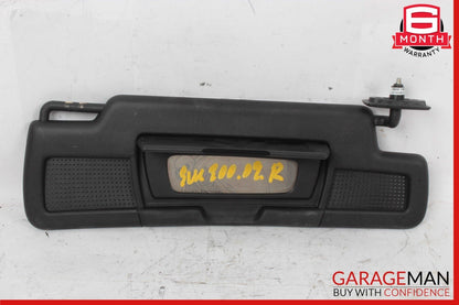 05-11 Mercedes R171 SLK300 Front Right Sun Visor Sunvisor Shade Cover Black