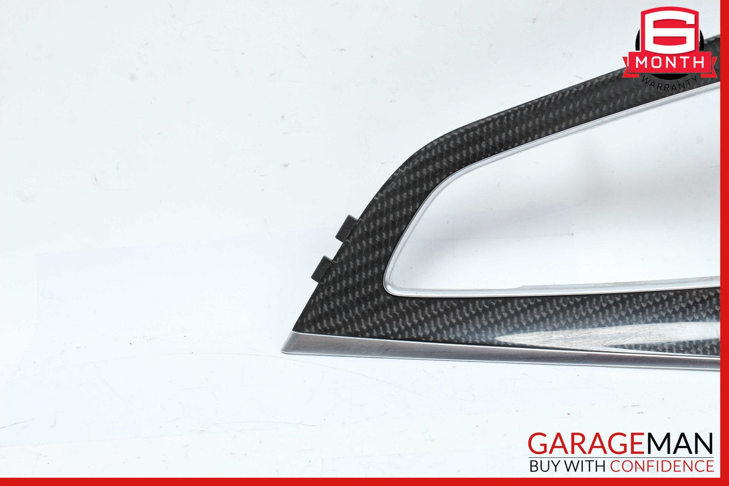 12-18 Audi A7 Rear Right Door Panel Trim Cover Carbon Fiber OEM