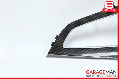 12-18 Audi A7 Rear Right Door Panel Trim Cover Carbon Fiber OEM