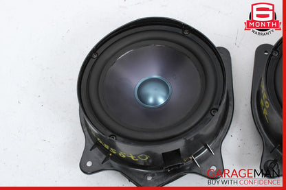 07-09 Mercedes W221 S550 Rear Left & Right Door Audio Sound Speaker Set OEM