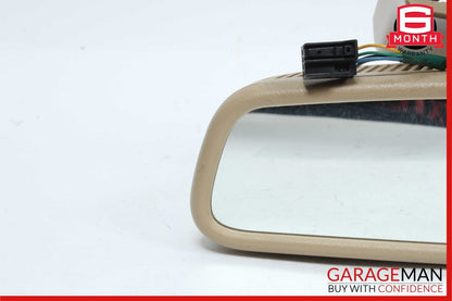 07-09 Mercedes W221 S550 Interior Top Upper Rear View Inside Dim Mirror Brown