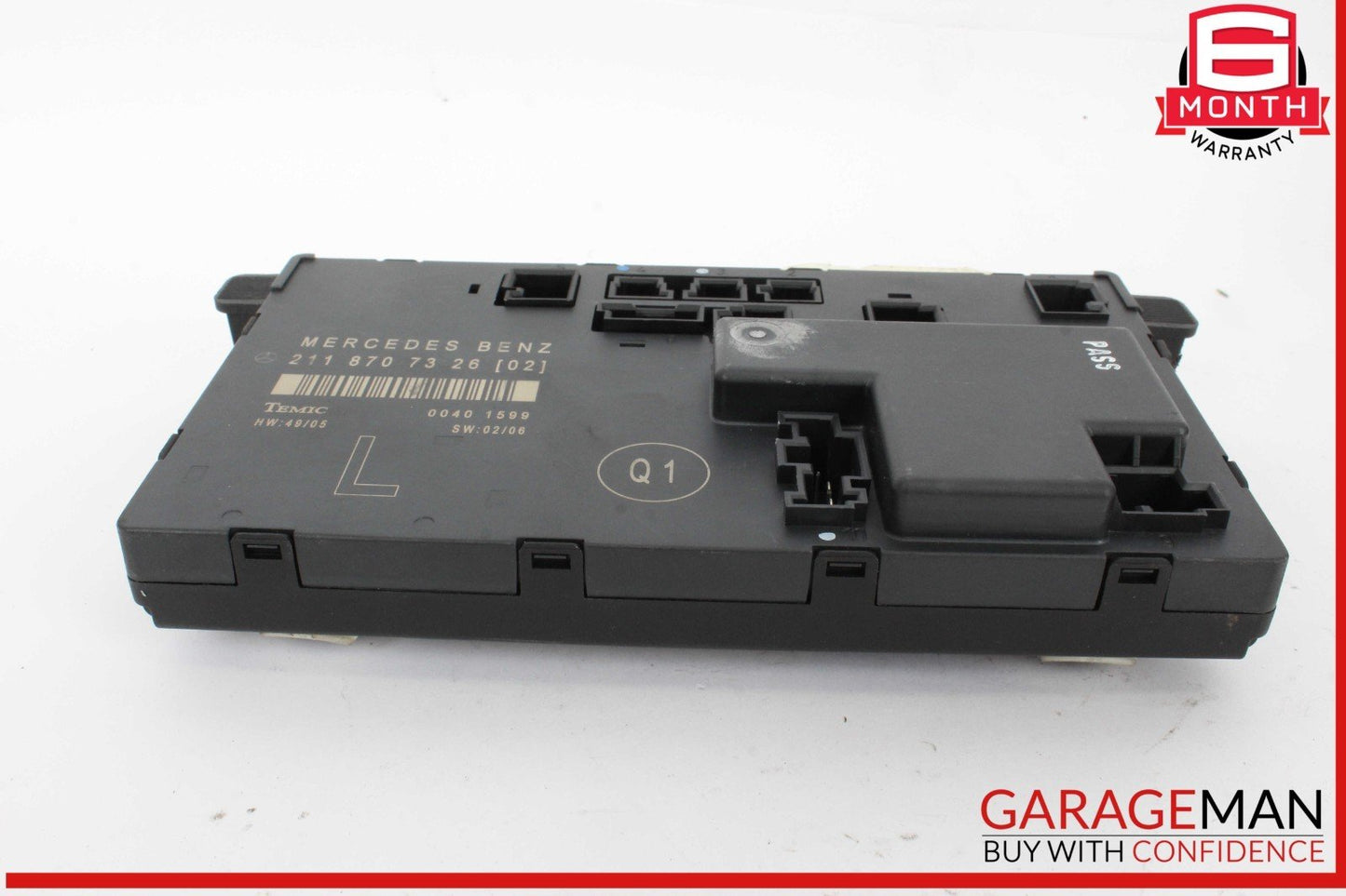 03-09 Mercedes W211 E350 Front Left Driver Side Door Control Module Unit OEM
