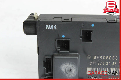 06-11 Mercedes W211 E350 CLS350 Rear Right Passenger Side Door Control Module