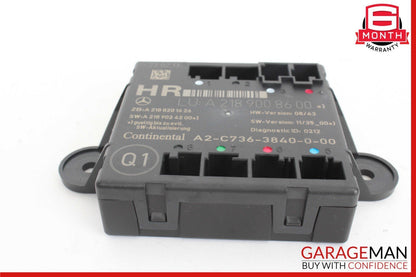 08-18 Mercedes W212 E350 C350 CLS550 Rear Right Side Door Control Module Unit