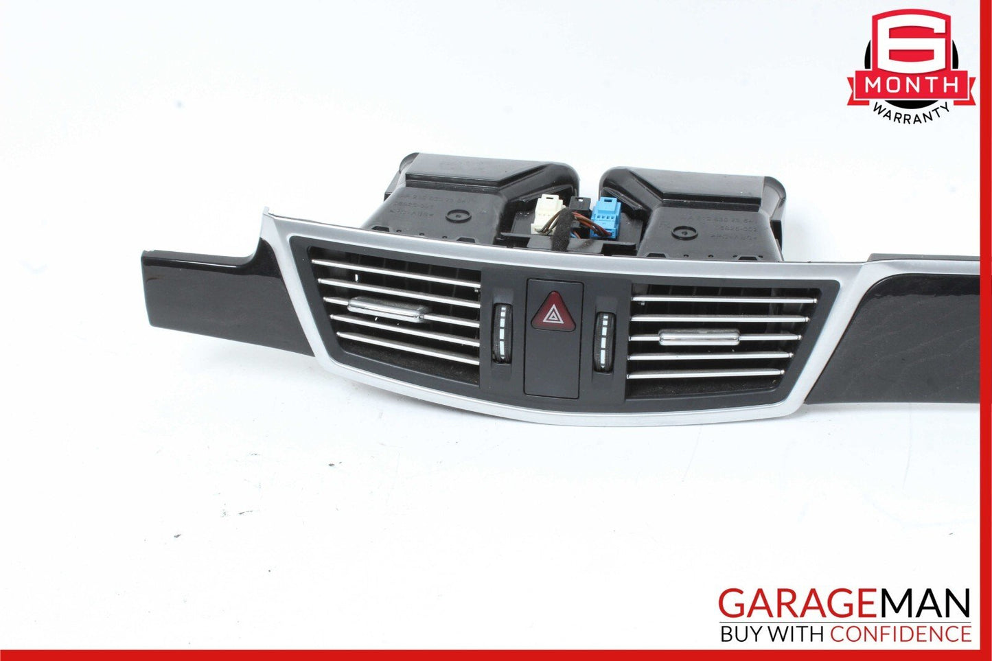 10-13 Mercedes W212 E350 Front Center Dash AC A/C Air Vent Grille Trim Assembly