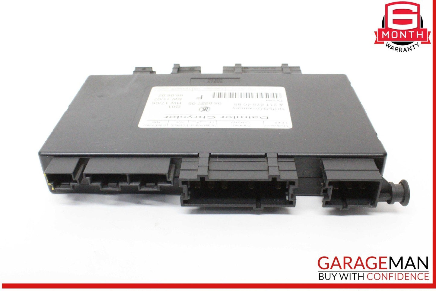 03-11 Mercedes W211 E350 Front Left Side Seat Control Module 2118704085 OEM