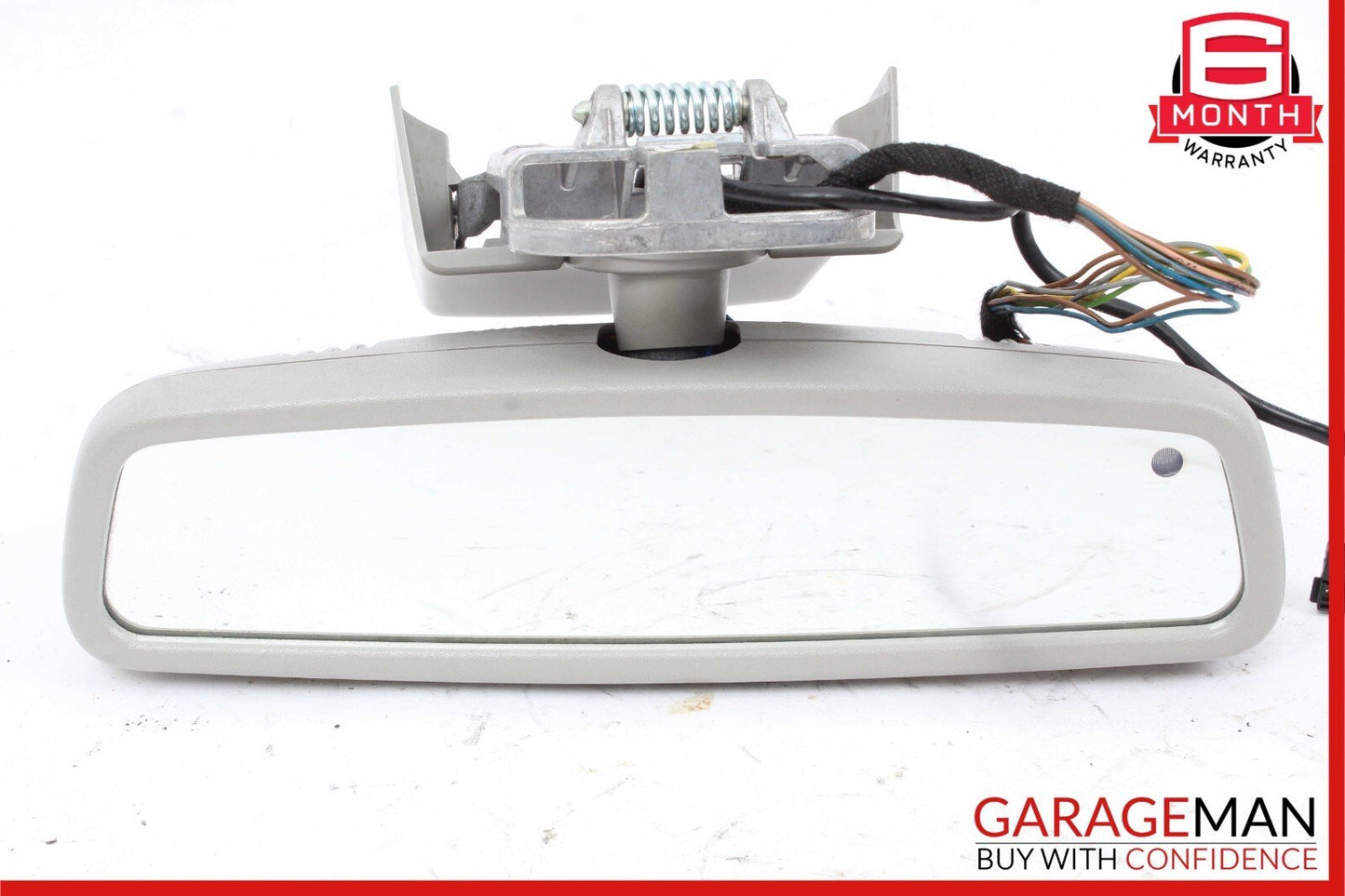 07-09 Mercedes W221 S550 Interior Top Upper Rear View Inside Dim Mirror Gray OEM