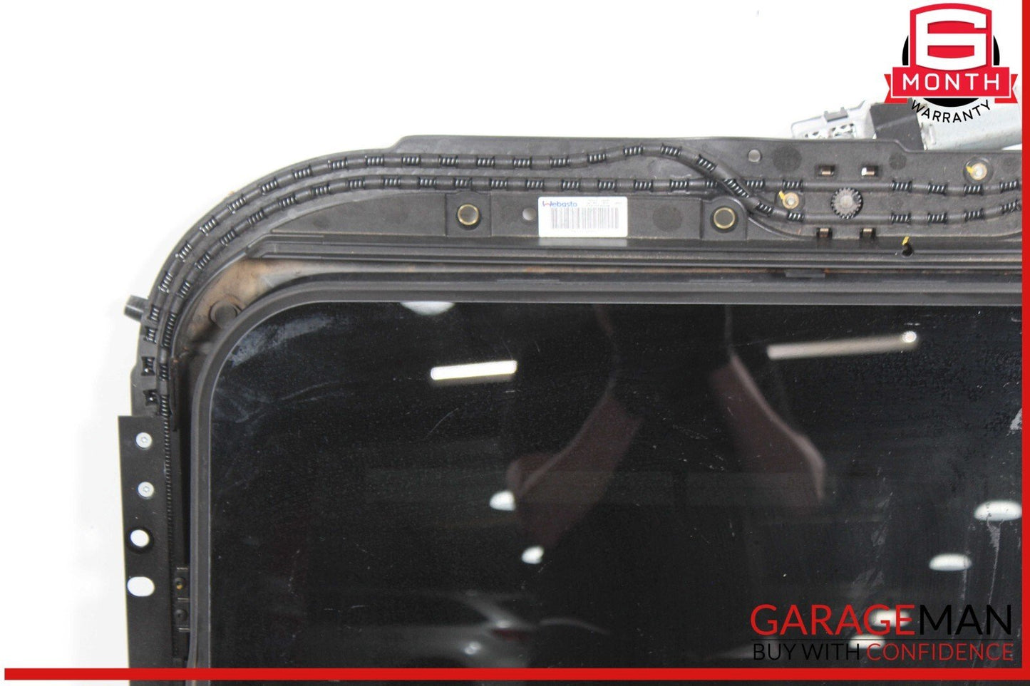 13-16 Audi A4 Panoramic Sun Roof Sunroof Sliding Frame Glass OEM