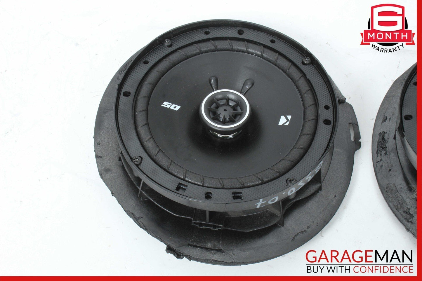 07-09 Mercedes W211 E350 Rear Left & Right Door Audio Sound Speaker Set Of 2 Pc