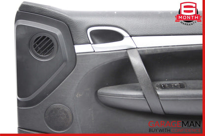 03-10 Porsche Cayenne 955 957 Front Right Side Interior Door Cover Panel Black