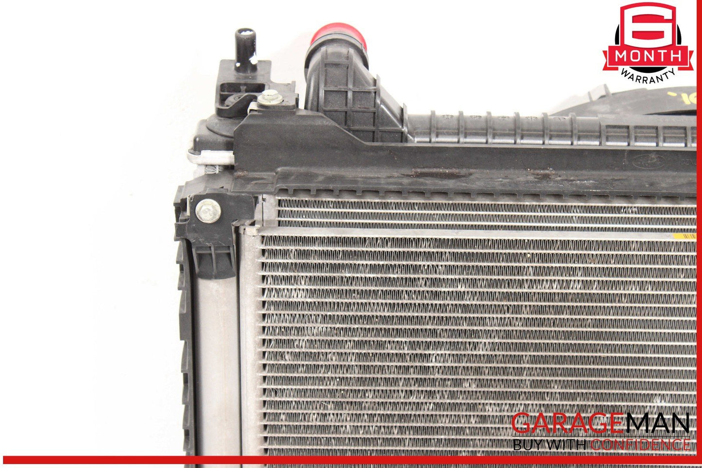 16-20 Jaguar XF Engine Motor Cooling Radiator Fan Assembly OEM
