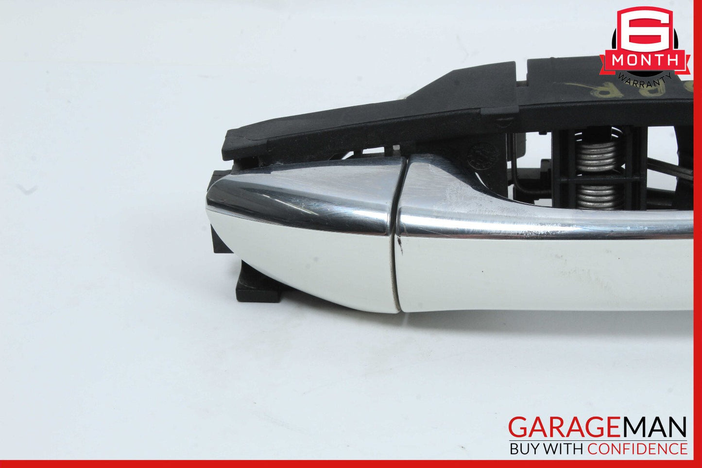 03-09 Mercedes W211 E320 E550 Rear Right Exterior Door Handle White OEM