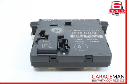 06-11 Mercedes W219 CLS550 Rear Right Side Door Control Module 2198203626 OEM