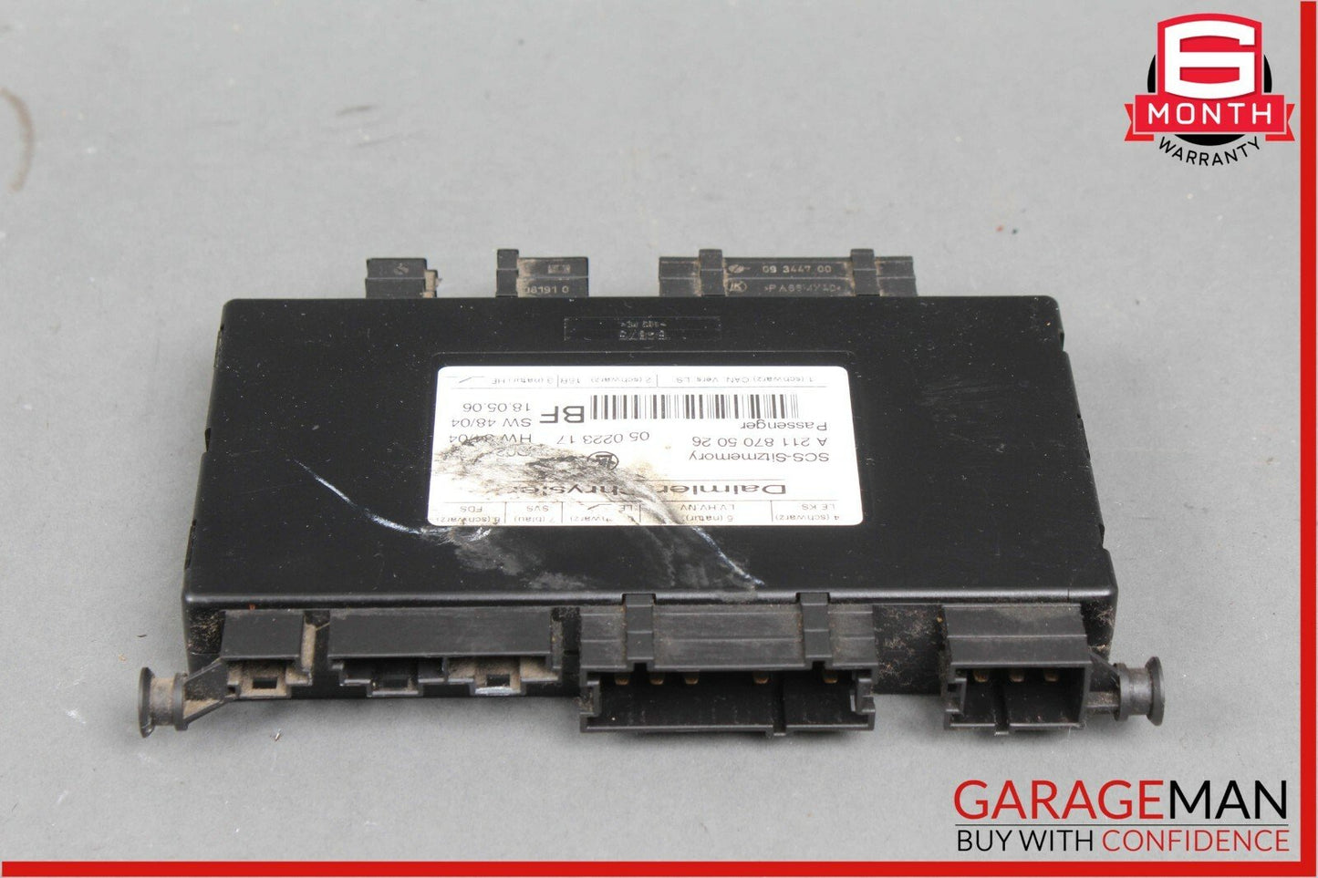 03-11 Mercedes X164 GL450 CLS350 ML550 Front Right Side Seat Control Module OEM