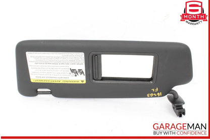14-17 Audi SQ5 Front Left Driver Side Sun Visor Sunvisor Black 8U0857551F OEM