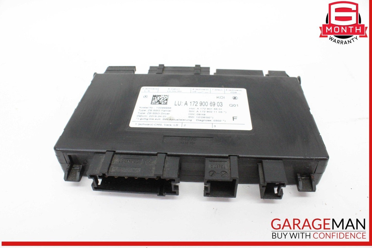 08-20 Mercedes W212 E400 C300 Front Left Side Seat Control Module Unit OEM