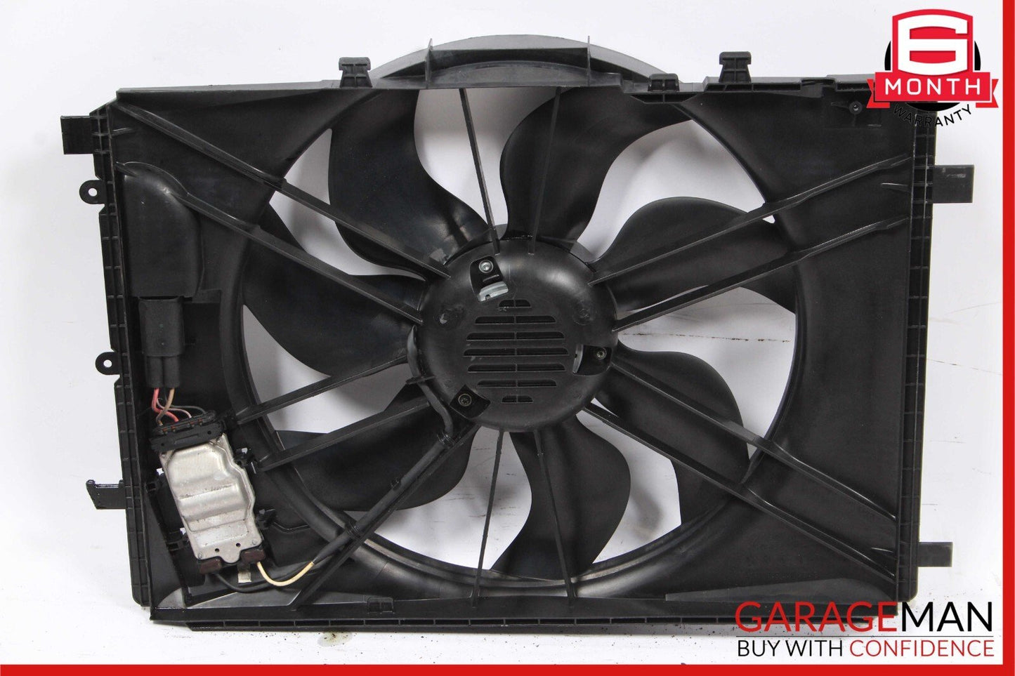 08-18 Mercedes GLK350 C250 E250 Engine Radiator Cooling Fan Motor Assembly OEM