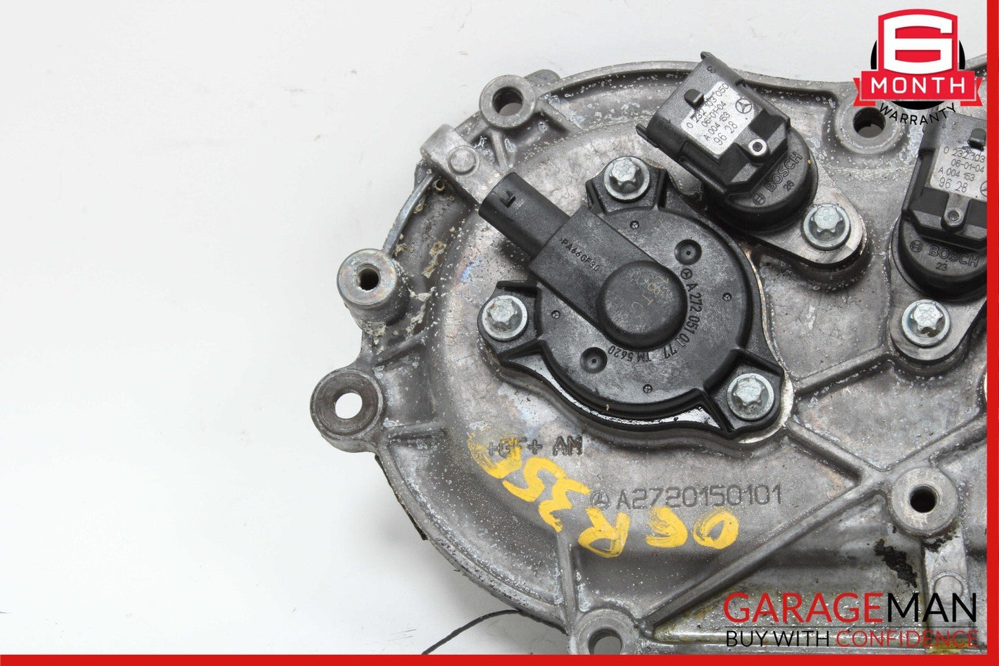 06-13 Mercedes W251 R350 S550 Front Right Engine Timing Chain Cover Plate OEM