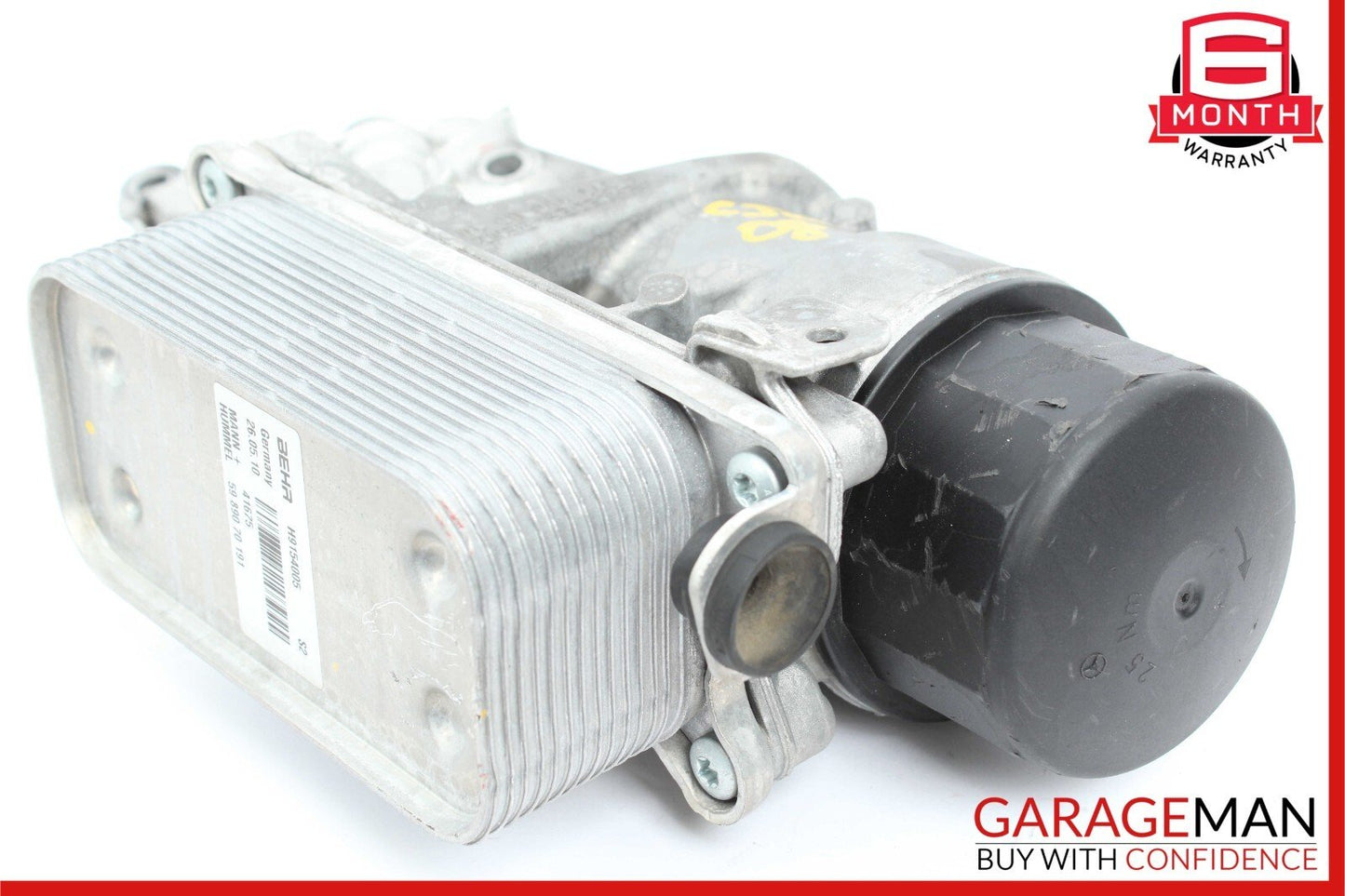 05-11 Mercedes R171 SLK350 C350 C300 Engine Motor Oil Filter Cooler Housing