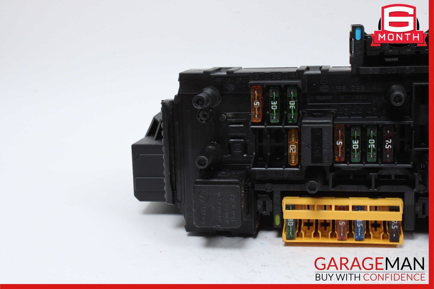 10-11 Mercedes W212 E550 E63 AMG Rear SAM Module Fuse Box Relay Assy