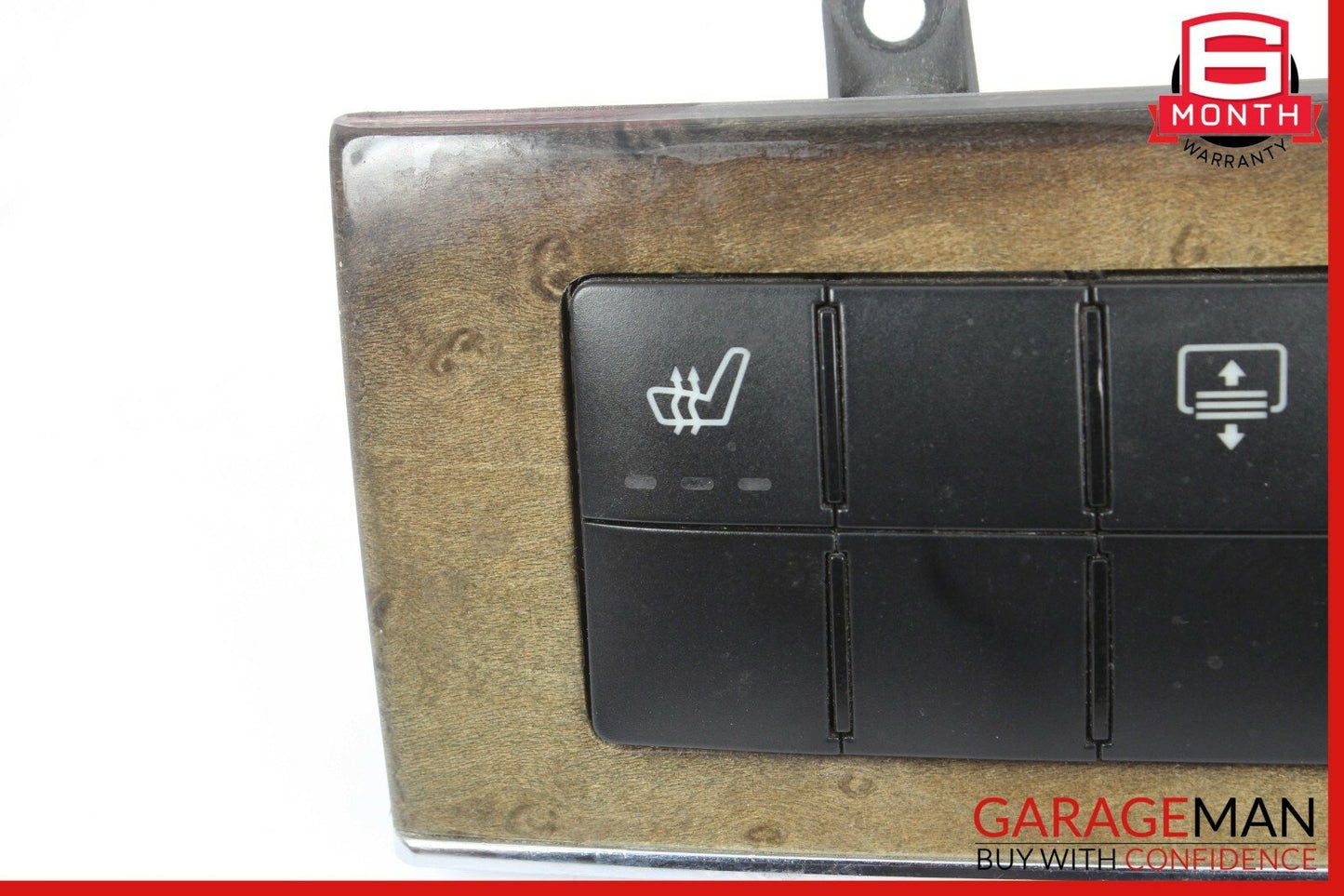 05-07 Mercedes W203 C230 Dashboard Dash Control Switch Panel Bezel Trim Walnut