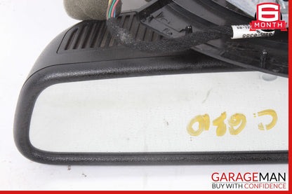 08-14 Mercedes W204 C63 C300 C350 Interior Rear View Mirror Black OEM