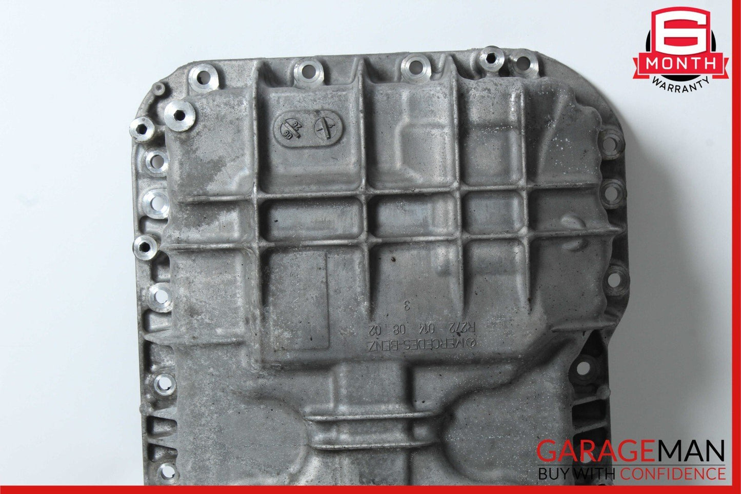06-09 Mercedes W203 C230 CLK350 Engine Upper Oil Sump Baffle Pan 2720140802 OEM