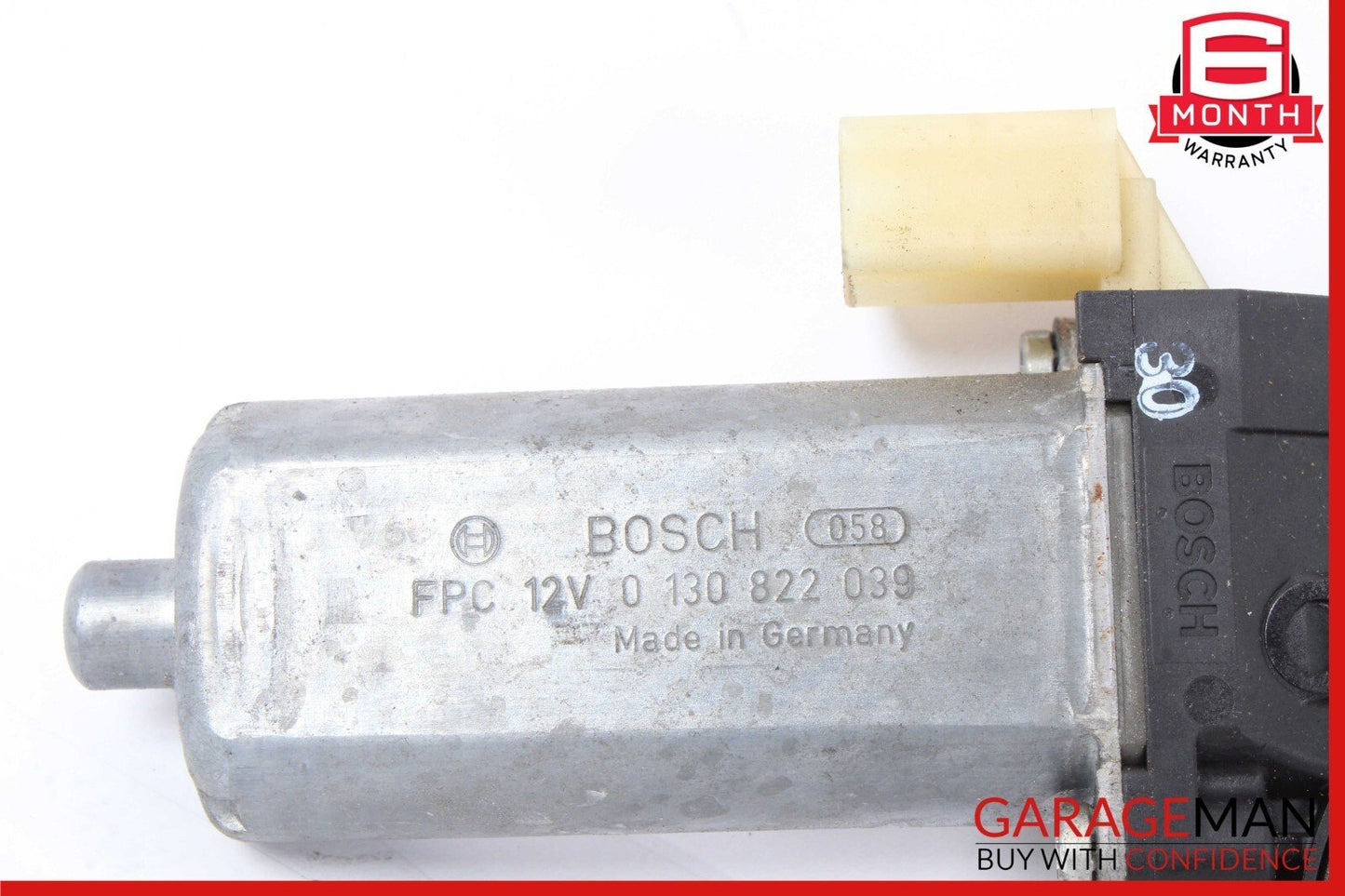10-17 Audi S5 A5 Convertible Rear Left Quarter Window Regulator Motor OEM