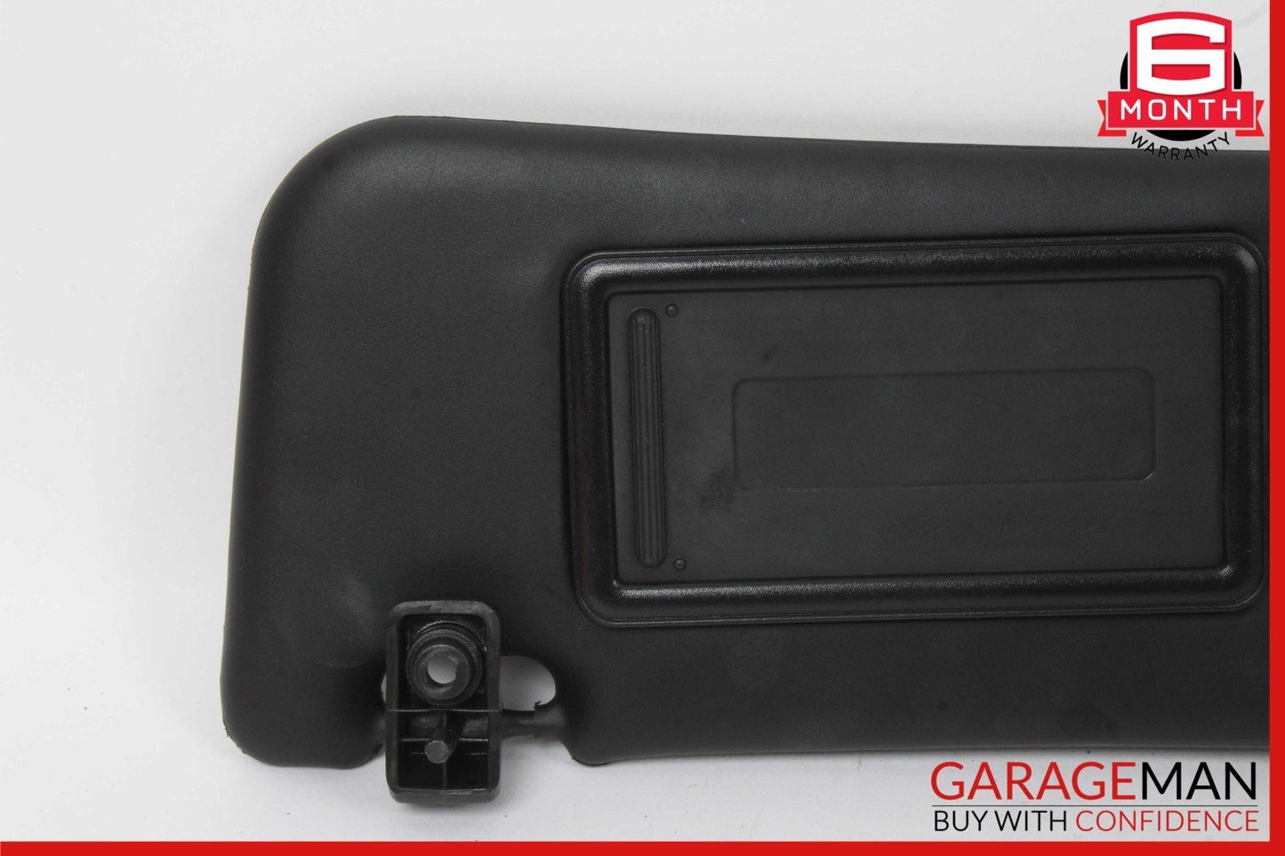 12-17 Fiat 500E Front Left Driver Side Sun Visor Sunvisor Black OEM