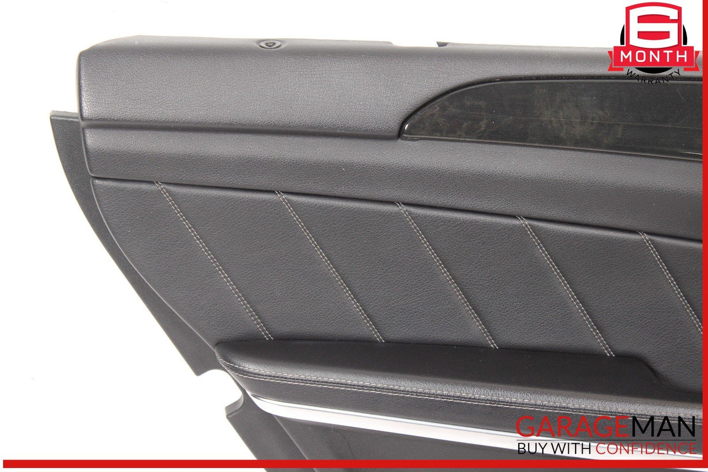 13-16 Mercedes X166 GL550 GL350 Interior Door Panel Rear Left Side Black OEM