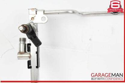 05-12 Mercedes W204 C300 E350 SLK300 Fuel Injector Rail w/ Fuel Injectors OEM
