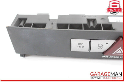 05-08 Mercedes R171 SLK280 SLK350 Door Lock Dash Hazard Light Control Panel OEM
