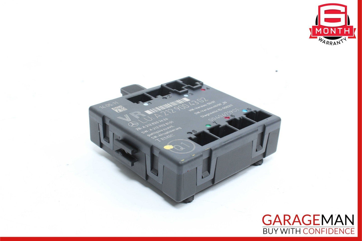 08-18 Mercedes C350 E350 C250 CLS550 Front Right Side Door Control Module Unit