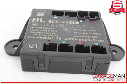 08-18 Mercedes W204 C250 CLS550 Rear Left Side Door Control Module Unit OEM