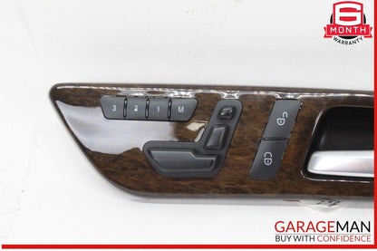 12-19 Mercedes X166 GL450 Front Right Side Seat Adjustment Switch w/ Trim OEM