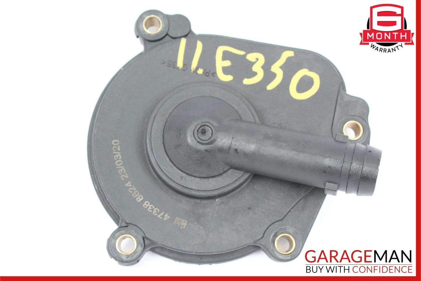 05-14 MercedesW212 E350 Engine PCV Crankcase Vent Valve Oil Separator OEM