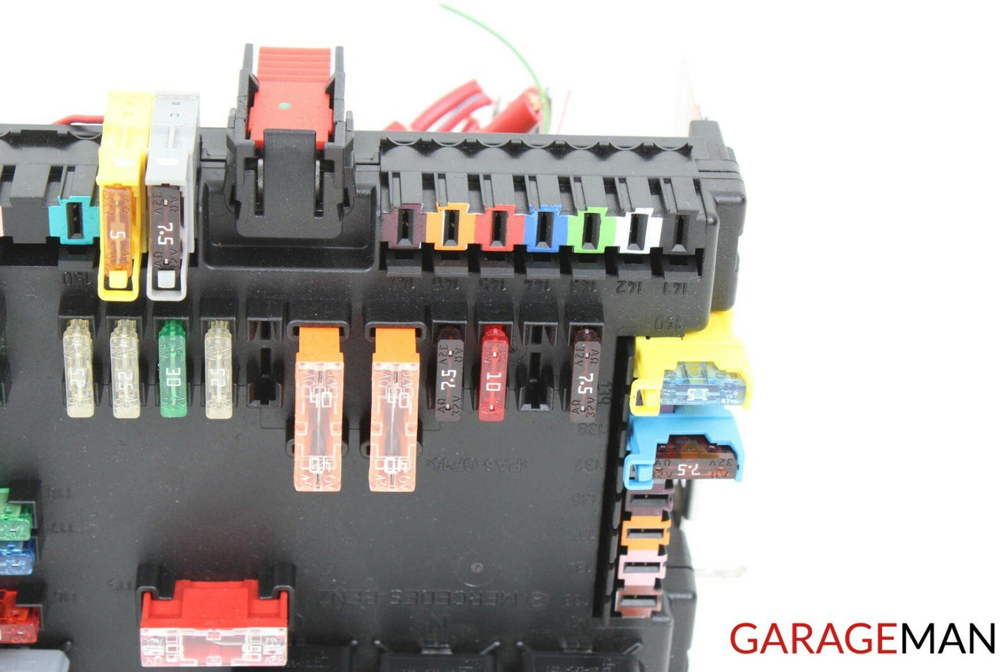 07-13 Mercedes W221 S550 CL550 Rear Trunk Fuse Box Relay Block 2215402550 OEM