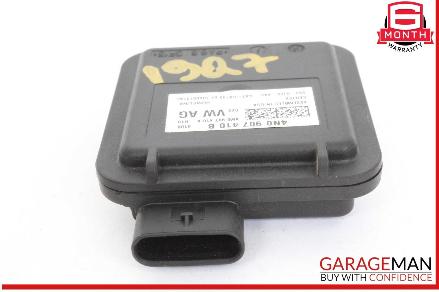 17-24 Audi Q7 HomeLink Garage Door Opener Control Module Unit 4N0907410B OEM