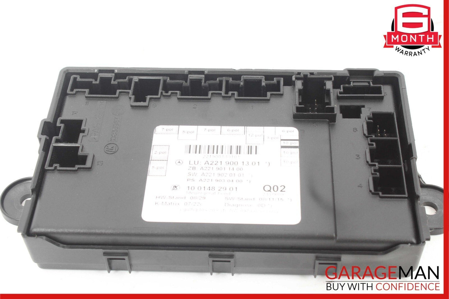 07-13 Mercedes W221 S63 AMG Rear Right or Left Side Door Control Module Unit